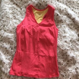 Razor back Vneck fitness tank